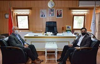 Kaymakam Erdem’den Başkan Çaylı’ya iade-i ziyaret