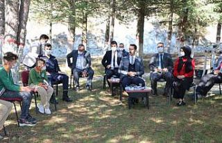 Kaymakam Soylu, kitap okuma kampanyasına katıldı