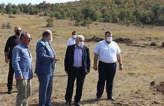 Kaymakam Ünal, köylerde incelemelerde bulundu