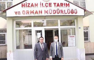 Kaymakam Yelek, kurumları ziyaret etti