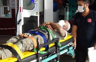 Kaynak yapan usta ölümden döndü