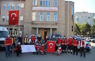 Kayseri UMKE Hatay görevine dualarla uğurlandı