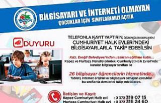 Kdz.Ereğli Belediyesi’nden uzaktan eğitime katkı