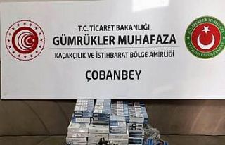 Kilis’te kaçak sigara operasyonu