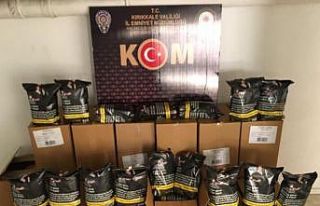 Kırıkkale’de 200 kilogram kaçak tütün ele geçirildi