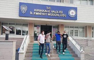 Kırıkkale’de evlerden hırsızlık yapan 4 şüpheli...