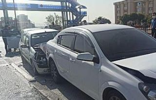 Kırıkkale’de zincirleme trafik kazası: 2 yaralı