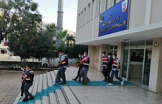 Kırsaldan gelen 4 terör örgütü üyesi Mersin’de...