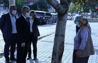 Kırşehir protokolü maske,mesafe ve hijyen denetimi...