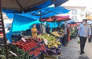 Kışlık ürünler pazar tezgahlarında yerini aldı