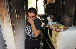 Kızının evi küle dönen ve kedileri ölen annenin...