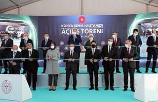 Konya Şehir Hastanesi ve yatırımların toplu açılış...