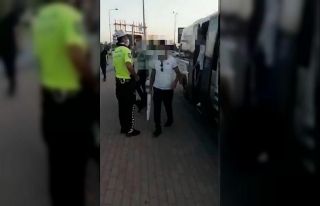 Konya trafiğinde Covid-19 denetimleri