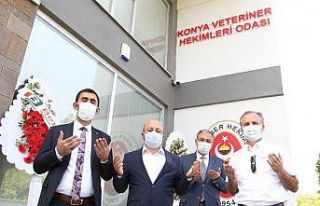 Konya Veteriner Hekimler Odasına genç başkan