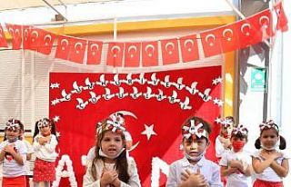 Konyaaltı Belediyesi kreşlerinde ‘Cumhuriyet’...