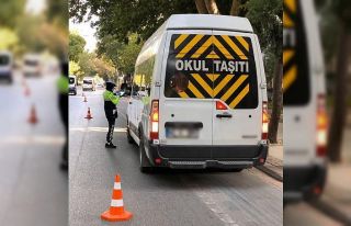 Konya’da 22 araç ve sürücüye 8 bin 636 lira...