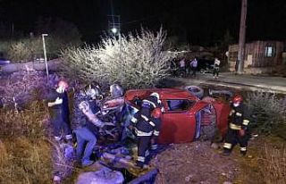 Konya’da 2 otomobil çarpıştı: 9 yaralı