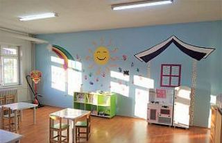 Köy okulları rengârenk