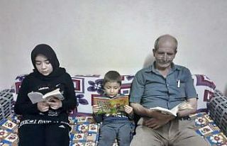 Köy okulunda "Veli’m Okuyor, Bana Örnek Oluyor"...