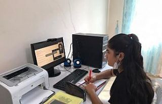 Köye kablosuz internet getirip, öğrencileri EBA’ya...
