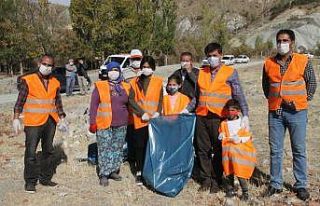 Köylülerden çevre temizliği