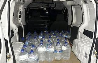 Kozan’da 200 litre sahte içki ele geçirildi