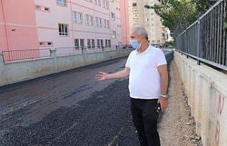 Kozan’da asfalt çalışması