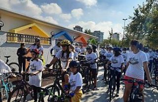 Küçükçekmece’de pedallar kuşlar için çevrildi