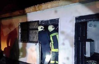 Kulu’da yangın itfaiye tarafından söndürüldü