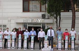 Kurtalan’da okullara hijyen malzemeleri dağıtıldı