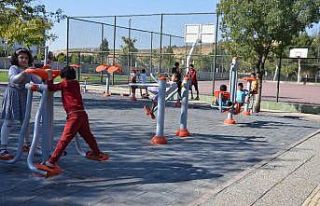 Kurtalan’da parklar yenileniyor