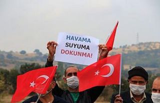 Kurulmak istenen hindi çiftliğine iki mahalle halkı...