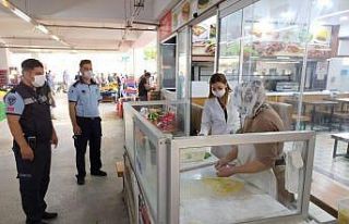 Kuşadası Belediyesi halk sağlığıyla ilgili denetimleri...