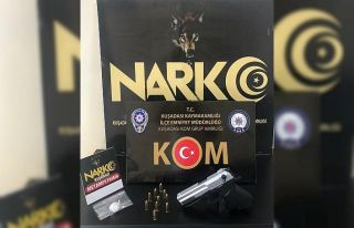 Kuşadası’ndaki uyuşturucu operasyonunda, 1 şüpheli...