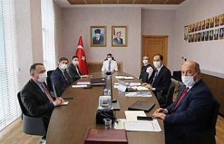 Kütahya’da Covid-19 tedbirleri masaya yatırıldı