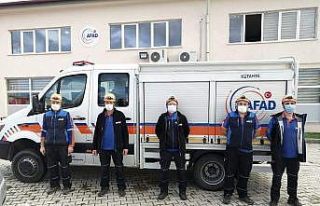 Kütahya’dan İzmir’e yardım ekibi