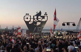 Lübnan’da 17 Ekim Devrimi’nin 1. yılında halk...