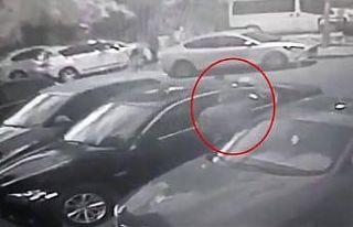 Lüks araçlardan direksiyon ve sunroof çalan şahıslar...