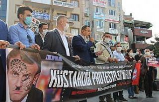 Macron’a Manisa’dan sert tepki