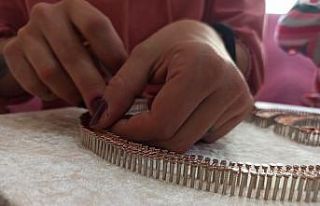 Makine teknisyeni filografi sanatında uzmanlaştı