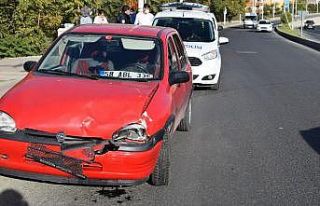 Malatya’da trafik kazası: 1 yaralı