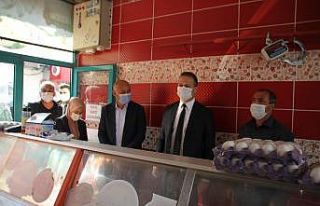 Malazgirt’te korona virüs denetimi