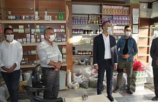 Malazgirt’te korona virüs tedbirleri denetimi