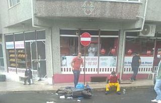 Malkara’da otomobille çarpışan motosikletli yaralandı