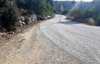 Manavgat Belediyesi’nden asfaltlama çalışması