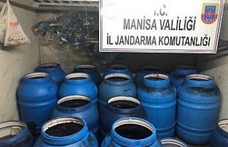 Manisa’da sahte içki operasyonu