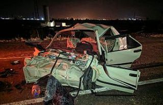 Manisa’da tır ile otomobil çarpıştı: 1 ölü