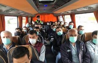 Manisa’da toplu taşıma araçlarında covid-19...