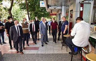 Manisa’daki Covid-19 denetiminde 160 kişi ve işletmeye...