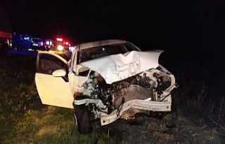 Manyas’ta trafik kazası: 1 ölü, 2 yaralı